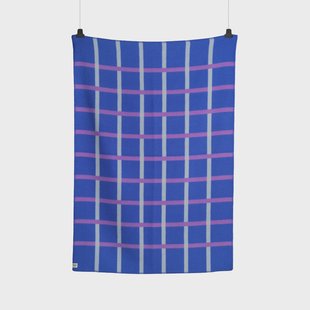 Røros Tweed Knut deken 135x200 cm Blue