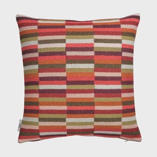 Røros Tweed Ida kussen 50x50 cm Red shades