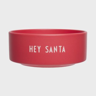 Design Letters Design Letters snackschaal Ø12 cm Santa-faded rose