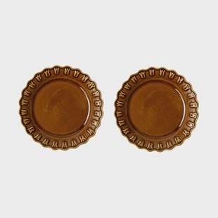 PotteryJo Tulipa bordje Ø20 cm 2-pack Umbra