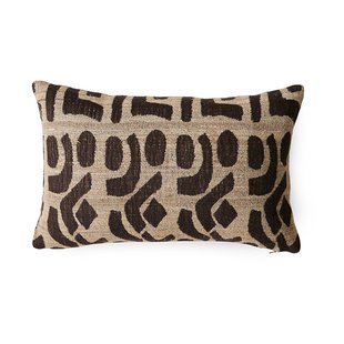 HKliving Silk kussen 25x40 cm Rustic