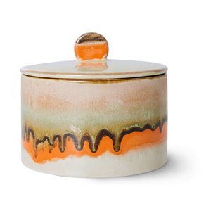 HKliving 70's cookie jar koektrommel Ø17 cm Burst