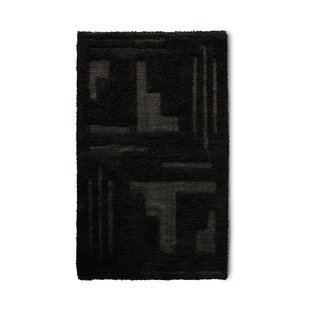 HKliving Simplicity badkamermat 70x120 cm Black