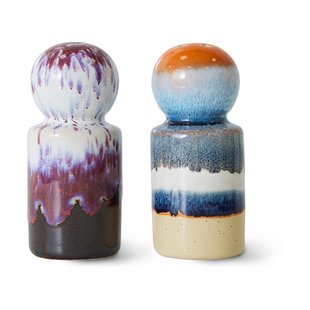 HKliving 70's zout- en peperstel Stargaze