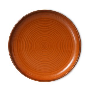 HKliving Home Chef dinerbord Ø26 cm Burned orange