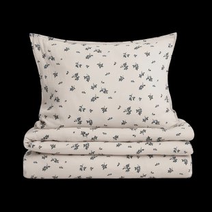Garbo&Friends Blueberry Muslin beddengoedset 140x200 cm/50x70 cm