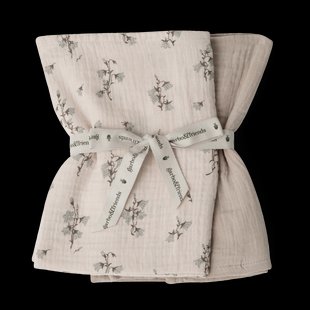 Garbo&Friends Bluebell Muslin deken klein 2-delig 60x60 cm