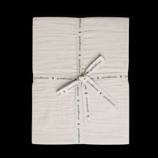 Garbo&Friends Eggshell Muslin hoeslaken 140x200x30 cm