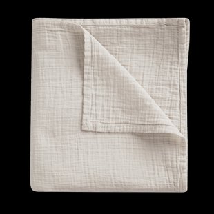 Garbo&Friends Eggshell Muslin Swaddle deken 110x110 cm