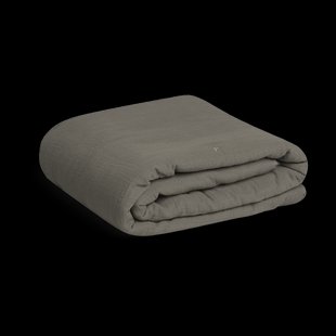 Garbo&Friends Geranium Muslin gewatteerde deken 100x140 cm