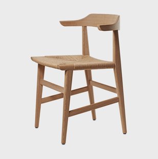 Gärsnäs Hedda armstoel Eiken natural monocoating-papierkoord natuur