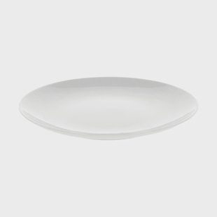 Pillivuyt Eventail flat bord Ø26,5 cm Wit