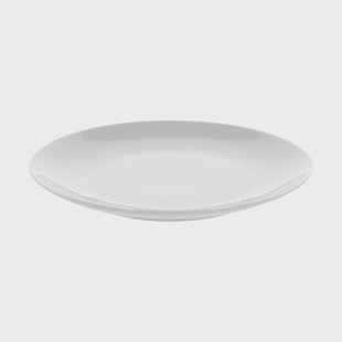 Pillivuyt Eventail flat bord Ø28 cm Wit