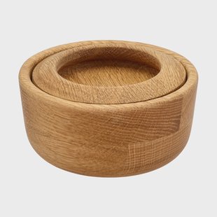 Morsø Kit zoutpot met deksel Eikenhout