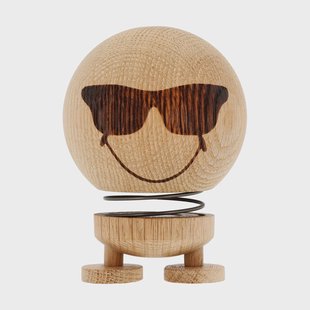 Hoptimist Hoptimist Smiley Cool M figuur Raw oak