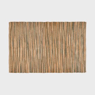 Villa Collection Vem mat Green-nature-pink, 120x180 cm