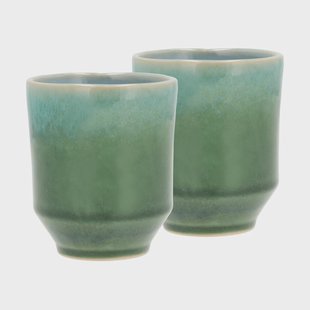 Villa Collection Styles mok 18 cl 2-pack Black-blue