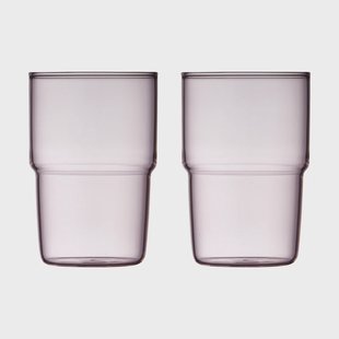 Lyngby Glas Torino glas 40 cl 2-pack Pink