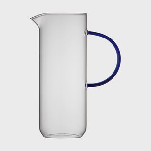Lyngby Glas Torino glazen kan 1,1 l Clear-blue