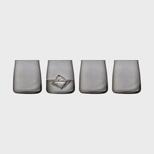 Lyngby Glas Zero waterglas 42 cl 4-pack Smoke Lyngby Glas Zero waterglas 42 cl 4-pack Smoke
