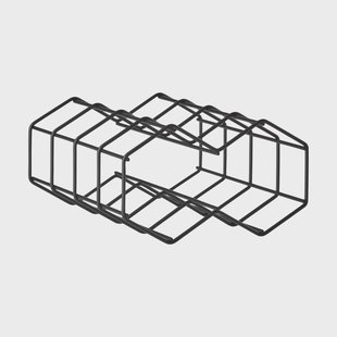 Zone Denmark Rocks wijnrek 19,5 cm Black