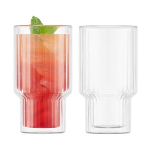 Bodum Navalia dubbelwandig glas 25 cl 2-pack Helder