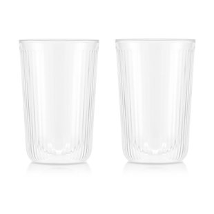 Bodum Douro dubbelwandig glas 25 cl 2-pack Helder