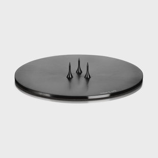 ester & erik ester & erik kaarsenhouder Ø9 cm mat Zwart