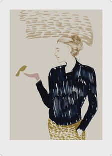 Anna Bülow Hello poster 50x70 cm