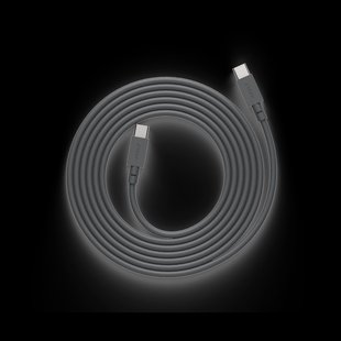 Avolt Cable 1 USB-C naar USB-C oplaadkabel 2 m Stockholm black