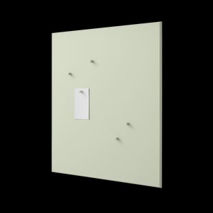 Montana Montana noticeboard prikbord 69,6x69,6 cm Pomelo