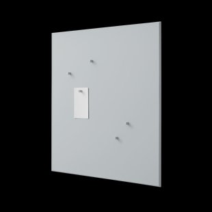 Montana Montana noticeboard prikbord 69,6x69,6 cm Oyster