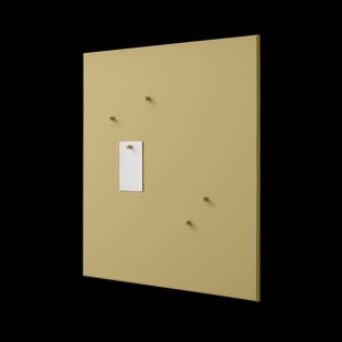 Montana Montana noticeboard prikbord 69,6x69,6 cm Cumin