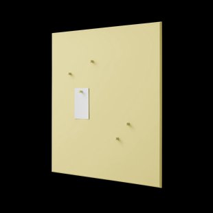 Montana Montana noticeboard prikbord 69,6x69,6 cm Camomile