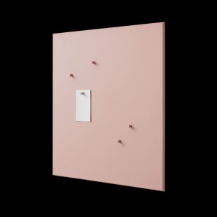 Montana Montana noticeboard prikbord 69,6x69,6 cm Ruby