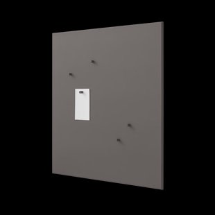 Montana Montana noticeboard prikbord 69,6x69,6 cm Coffee