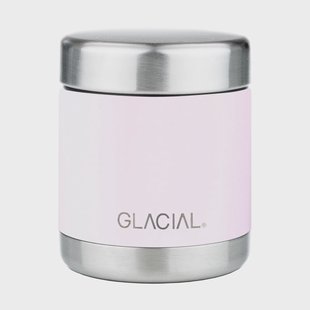 Glacial Glacial thermosfles voor eten 450 ml Matte pink powder
