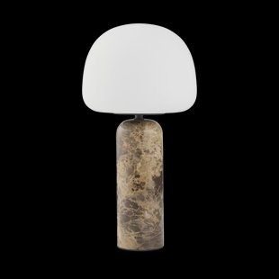 Northern Kin tafellamp 40 cm. Brown marble