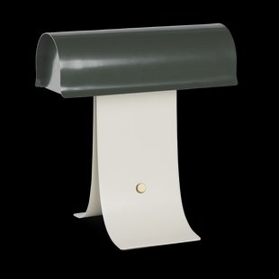 Northern Archive tafellamp 25 cm. Dark green light grey