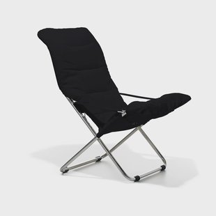 Fiam Fiesta Soft zonnestoel Black