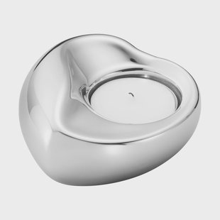 Georg Jensen Georg Jensen hart theelichthouder Roestvrij staal