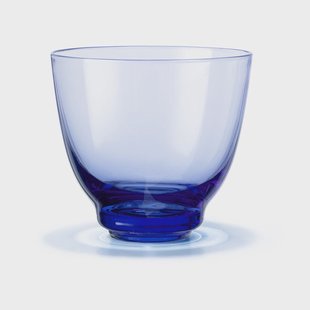 Holmegaard Flow waterglas 35 cl Donkerblauw Holmegaard Flow waterglas 35 cl Donkerblauw