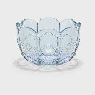 Holmegaard Lily waxinelichthouder Ø7 cm Blue iris