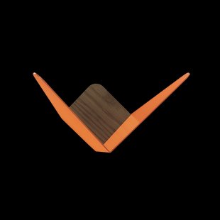 Umage Mini vlinder haakje Nuance orange