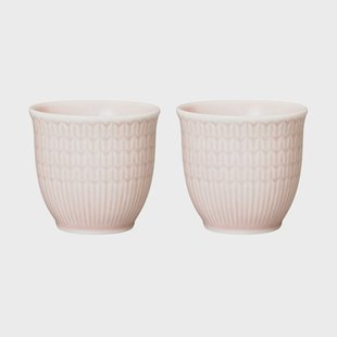 Rörstrand Swedish Grace eierdop 2-pack Roos