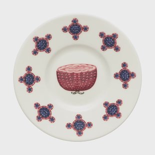 Iittala Taika Sato schotel Ø15 cm Wit-multi