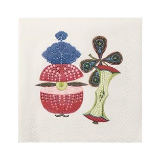 Iittala Taika servet 33x33 cm 20-pack Rood