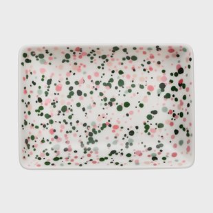 Iittala Oiva Toikka Helle A6 bord 10x15 cm Roze-groen