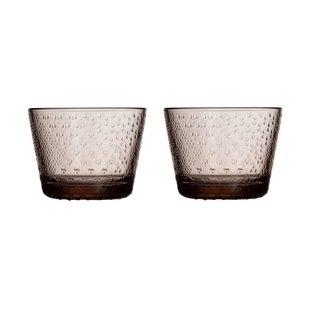 Iittala Tundra drinkglas 16 cl 2-pack Linnen