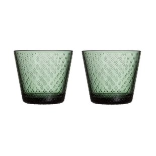 Iittala Tundra drinkglas 29 cl 2-pack Dennengroen